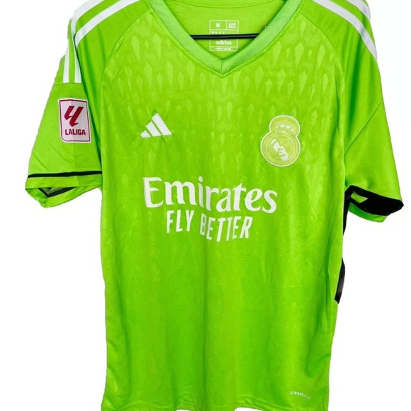 NWT- Adidas Real Madrid jersey set size medium Green - Picture 8 of 12